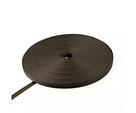 Alle - Black Webbing Polypropyleen band - 20mm - 425kg - Rol - Zwart